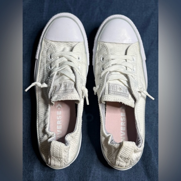 Converse CT All Star Shoreline 558446F White Casual Sneakers  Women's US Size 8 - Picture 3 of 9